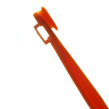 Minjie 2 pcs orange peeler tool Citrus Peeler in Bright Orange Color - Replaces Tupperware Peeler Bright Orange