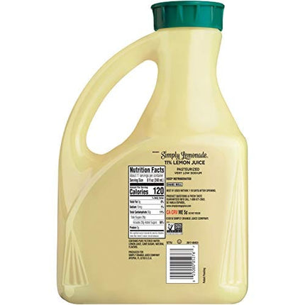 Simply Lemonade, All Natural Non-GMO, 2.63 Liters