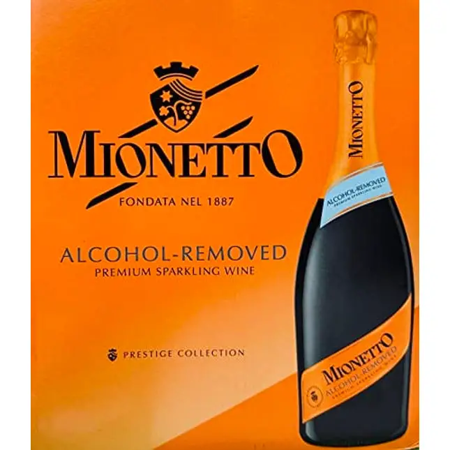Mionetto Alcohol Removed Premium Sparkling Wine Non-Alcoholic Prosecco
