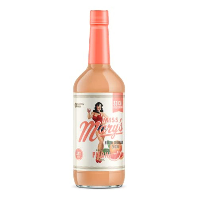Miss Mary's Lite Paloma Mix, Keto Friendly, Low Sugar Drink Mixer, All Natural Ingredients, Low Calorie, Low Carb, 1 Pack
