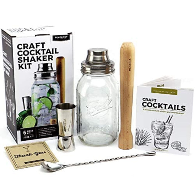 Shaker Kit MASON JAR COCKTAIL SHAKER – Advanced Mixology