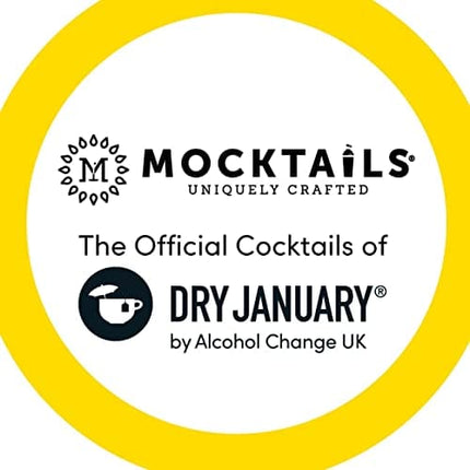 **The Official Cocktails of Dry January** - Mocktails Uniquely Crafted Alcohol Free Variety Pack | Non-Alcoholic Cocktail, Low Calorie, Non-GMO, Vegan Alternative | 6.8 Fluid Ounce (Pack of 12)