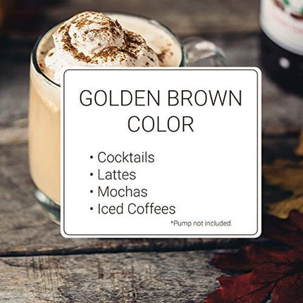 Monin - Maple Spice Syrup, Hints of Gingerbread and Cinnamon, Natural Flavors, Great for Cocktails, Lattes, Mochas, and Iced Coffees, Non-GMO, Gluten-Free (750 ml)
