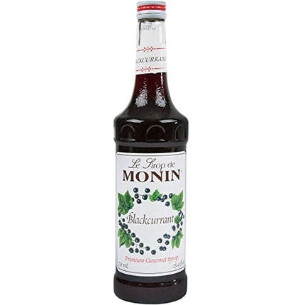 Monin Premium Gourmet Blackcurrant Syrup 750ml Bottle (black currant)