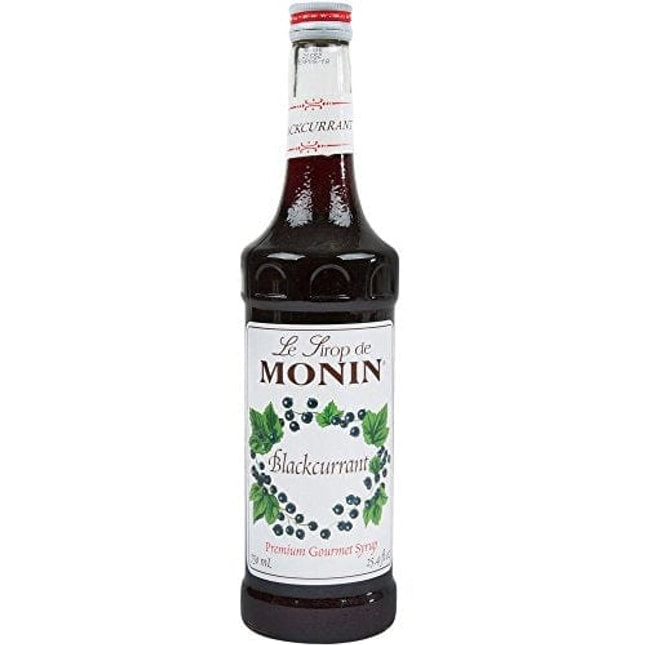 Monin Premium Gourmet Blackcurrant Syrup 750ml Bottle (black currant)
