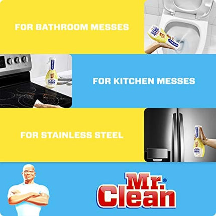 Mr. Clean Multi Surface Cleaner, Clean Freak Spray for Bathroom & Kitchen Cleaner, Lavender & Lemon Scent, 3 Count (16 fl oz Each)