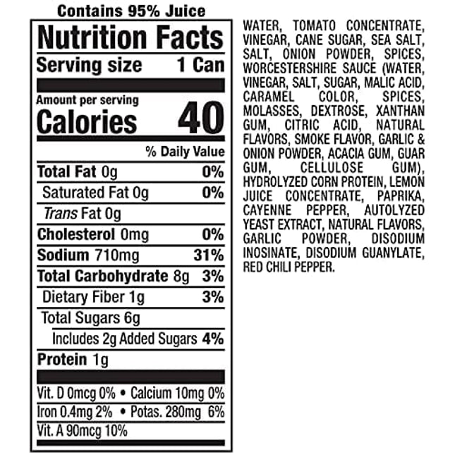 Mr & Mrs T Original Bloody Mary Mix, 5.5 fl oz cans (Pack of 24)