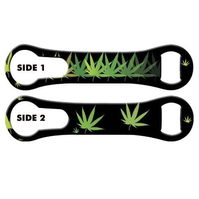 Green Is the New Black V-Rod Bottle Opener