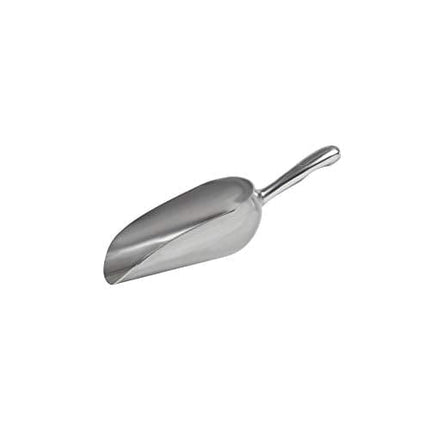 Cast Aluminum Utility Scoop - 5 oz. - Round Bottom, ice scoop For Multi-Purpose Use, With Finger Groove Handle (5 oz.)
