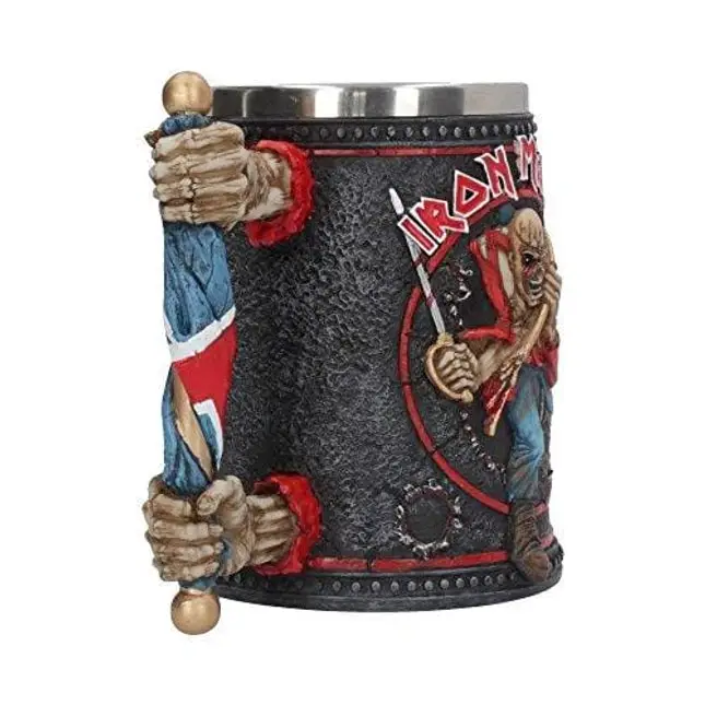 Nemesis Now Iron Maiden Tankard  Mug 14cm Black