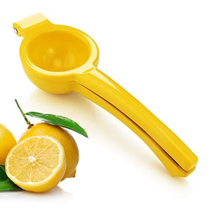 New Star Foodservice 42856 Enameled Aluminum Lemon Squeezer, Yellow