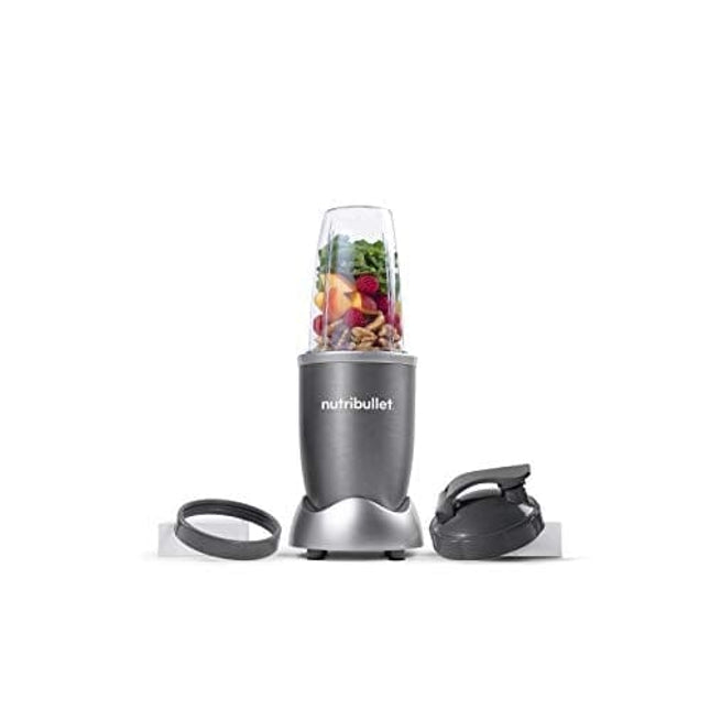 nutribullet Personal Blender for Shakes, Smoothies, Food Prep, and Frozen Blending, 24 Ounces, 600 Watt, Gray, (NBR-0601)