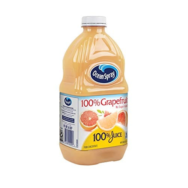 Ocean Spray Juice, 100% Grapefruit, 60 Ounce (Pack of 8)