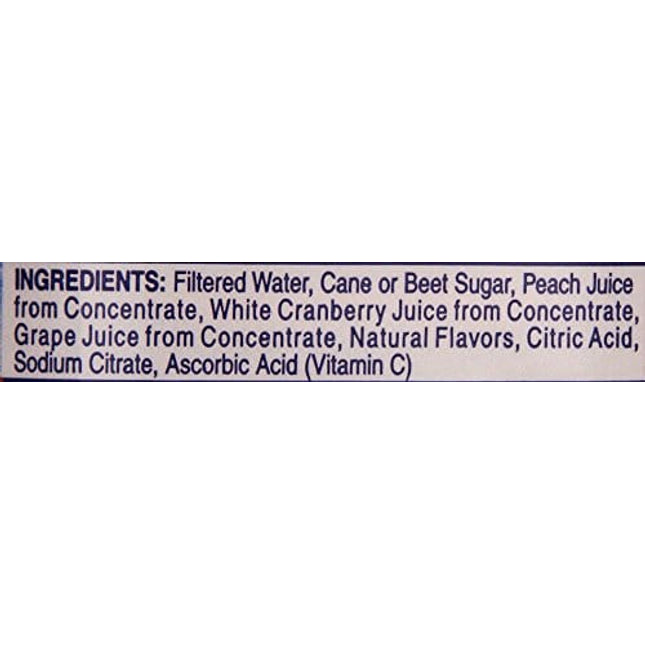 Ocean Spray White Cran-Peach Juice Drink, 64 Ounce Bottle