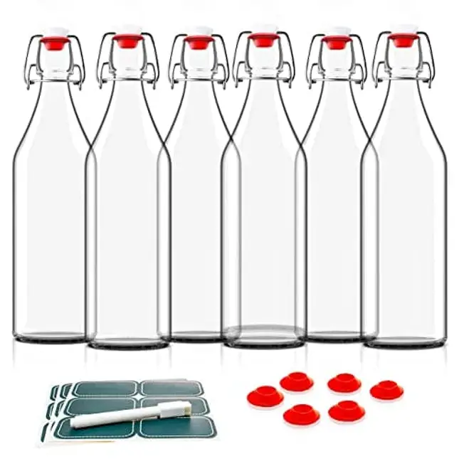 https://advancedmixology.com/cdn/shop/products/otis-classic-kitchen-otis-classic-swing-top-glass-bottles-set-of-6-16oz-w-marker-labels-clear-bottle-with-caps-for-juice-water-kombucha-wine-beer-brewing-kefir-milk-or-eggnog-30193021_bfd880fd-abed-433c-a3bc-84de817e5ea1.jpg?height=645&pad_color=fff&v=1670307579&width=645