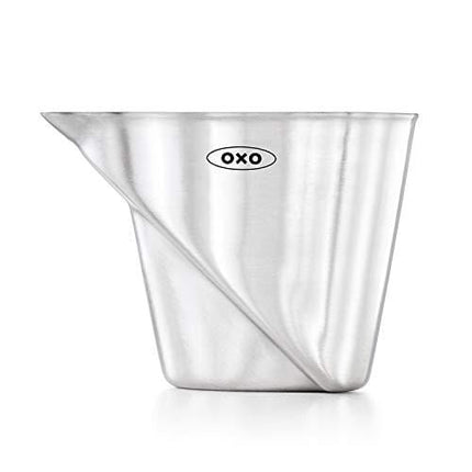 OXO SteeL Angled Measuring Jigger, Stainless Steel