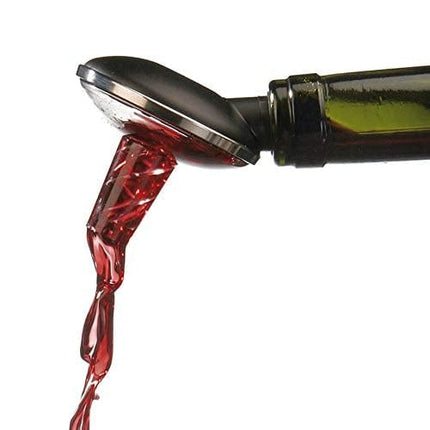 OxyTwister Wine Aerator Pourer - Improves Wine Taste and Aroma - Prevent Wine Leak - Premium Aerating and Decanter Spout - Red Wine Bottle Stopper - Portable Wine Accessories.