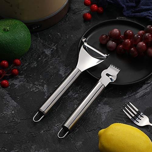 Chef Craft Stainless Steel Small Hole Hand Potato Masher