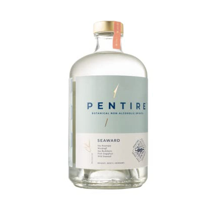 Pentire Seaward 70cl - Botanical Non Alcoholic Grapefruit Gin - Distilled from Native Cornish Plants - No Added Sugar - Vegan - Nothing Artificial - Alcohol Free Spirit - Flavoured Gin