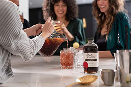 Pratt Standard Cocktail Company, Authentic Rich Simple Syrup for Cocktails, with fair-trade Demerara Sugar, Non- Alcoholic Mixer, 16 Fl Oz, Pack of 1.