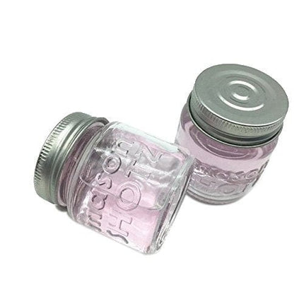 Premium Vials Mason Jar Shot Glasses with lids Set of 8, Mason Jar 2 Ounce Shot Glasses with Leak Proof Lids
