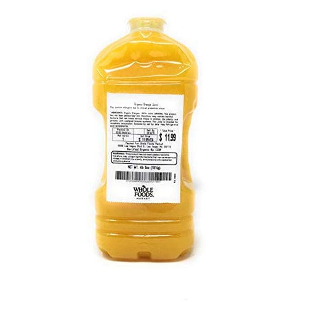 Organic Orange Juice, 64 Fl Oz