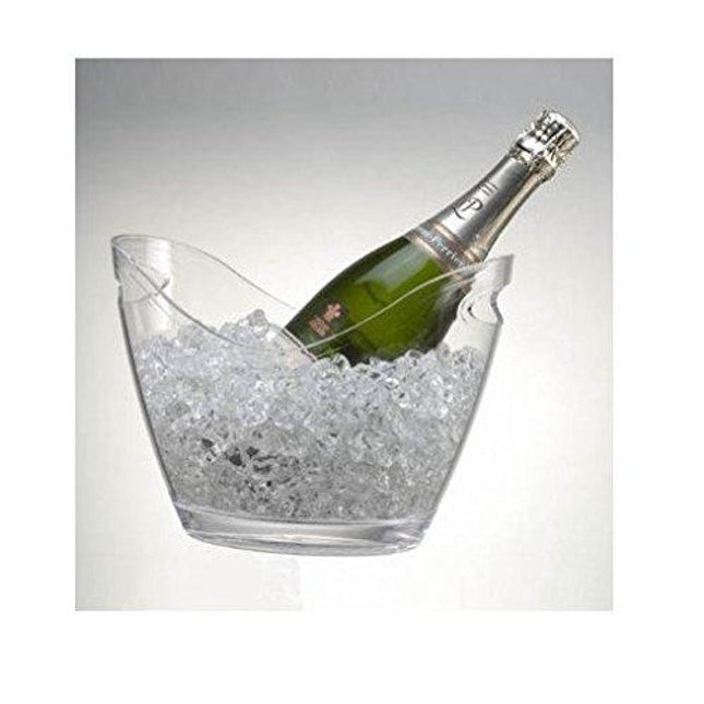 Prodyne Vino Gondola Wine Bucket, Clear