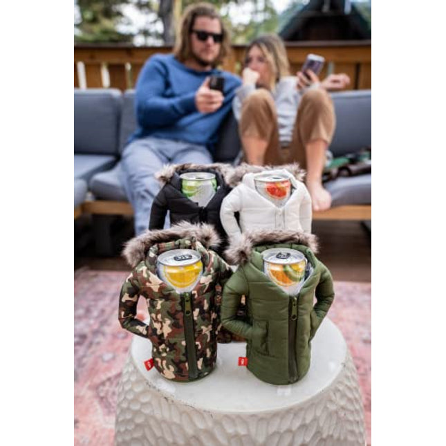 The Pahka Beverage Parka, Insulated Skinny Can Cooler