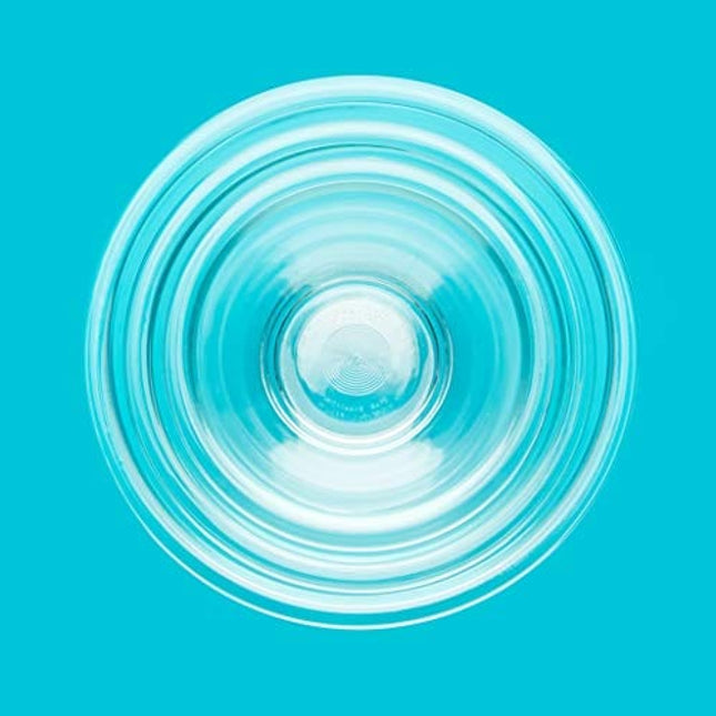 Pyrex Smart Essentials 3-Piece Prepware Mixing Bowl Set, 1-Qt, 1.5-Qt ,and 2.5-Qt Glass Mixing Bowls, Dishwasher, Microwave and Freezer Safe