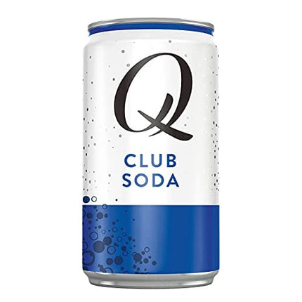 Q Mixers Club Soda, Premium Club Soda, 7.5 Fl oz Pack of 24