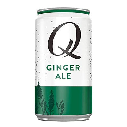 Q Mixers Ginger Ale, Premium Cocktail Mixer, 7.5 oz (12 Cans)