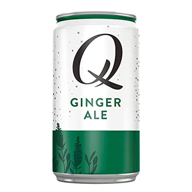 Q Mixers Premium Ginger Ale: Real Ingredients & Less Sweet, 7.5 Fl Oz (Pack of 24)