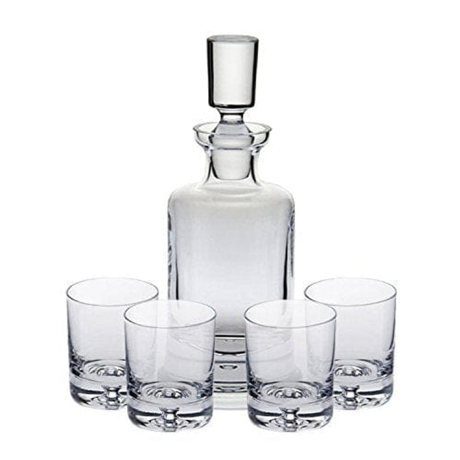 Ravenscroft Crystal Kensington Decanter Set. Handmade European Lead-free Crystal