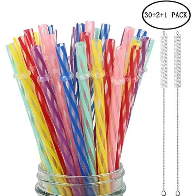 50 Pcs Silicone Straw Elbows Tips Rubber Metal Straws Tips Covers Reusable  Straw
