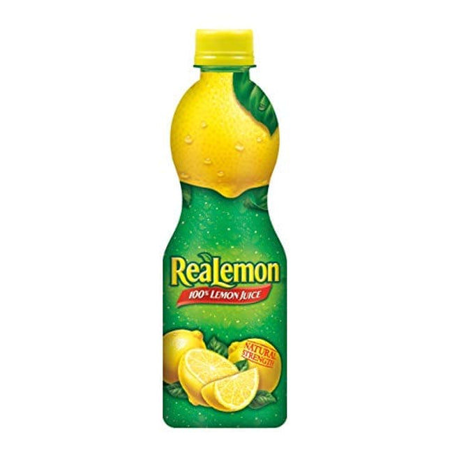 ReaLemon 100% Lemon Juice, 8 Fluid Ounce Bottle