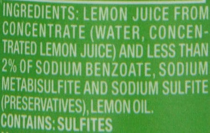 ReaLemon 100% Lemon Juice, 8 Fluid Ounce Bottle