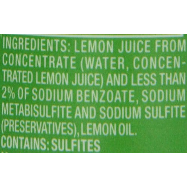 ReaLemon 100% Lemon Juice, 8 Fluid Ounce Bottle