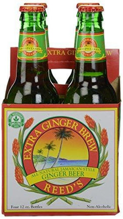 Reed's Extra-Ginger Soda, 12 Fl Oz (pack of 4)