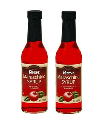 Reese Syrup Maraschino, 8 Fl Oz (Pack of 2)