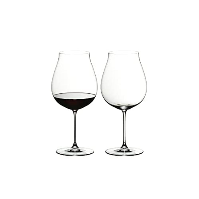 Riedel Veritas Pinot Noir Glass, 2 Count (Pack of 1), Clear