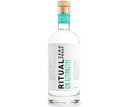 RITUAL ZERO PROOF Gin Alternative | Award-Winning Non-Alcoholic Spirit | 25.4 Fl Oz (750ml) | Zero Calories | Sustainably Made in USA | Make Delicious Alcohol Free Cocktails