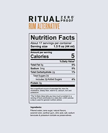 RITUAL ZERO PROOF Tequila, Whiskey, Gin & Rum Alternatives | Award-Winning Non-Alcoholic Spirits | 25.4 Fl Oz (750ml) Each | Low & No Calorie | Keto, Paleo & Low Carb Diet Friendly | Alcohol Free