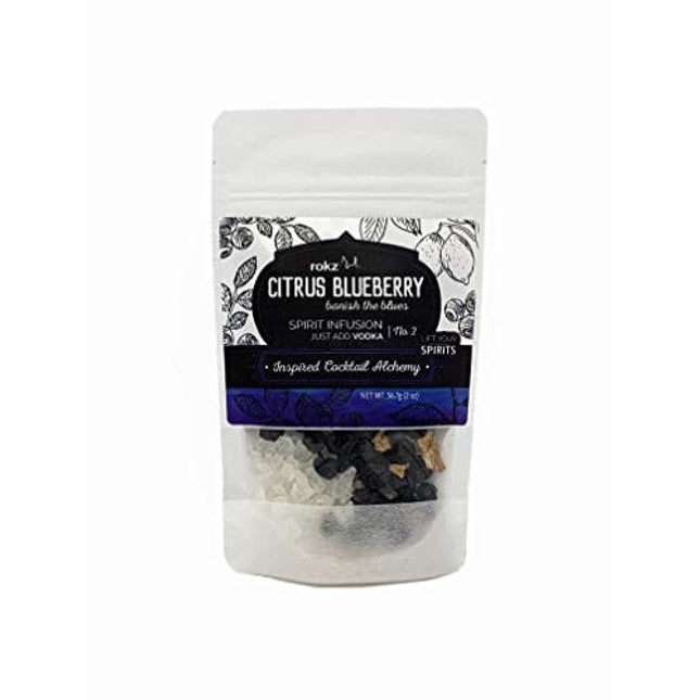 Rokz Citrus Blueberry Spirit Infusion Blend for Cocktails