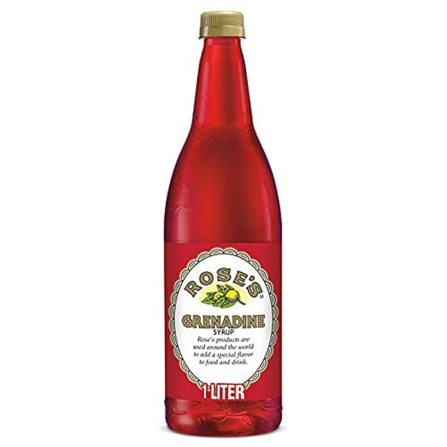Rose's Grenadine, 1 L bottles (Pack of 12)