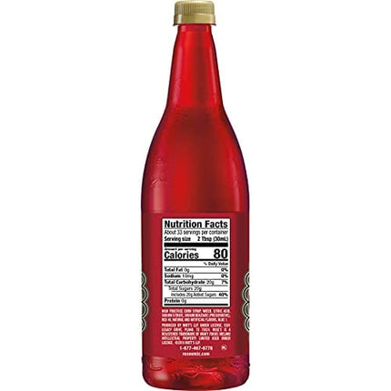 Rose's Grenadine, 1 L bottles (Pack of 12)