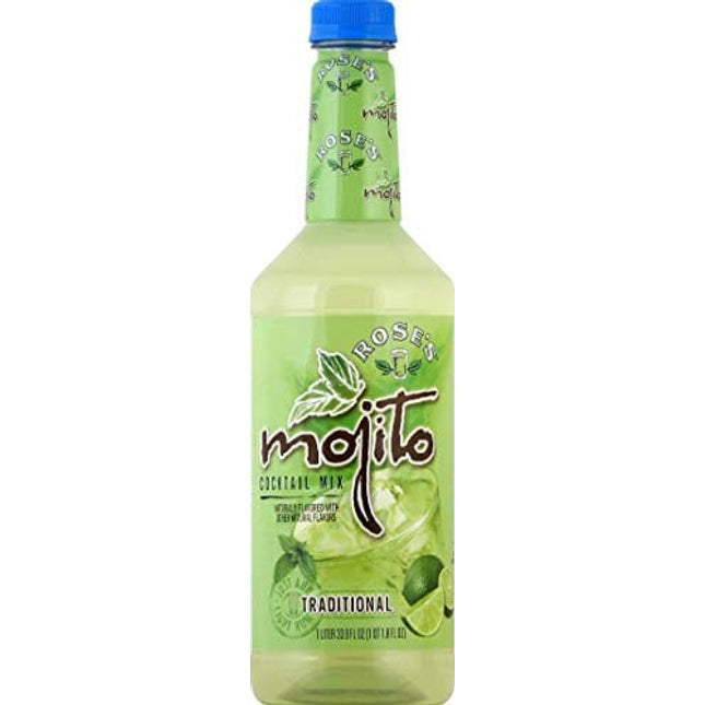 Rose's Traditional Mojito Mix, 1 Liter Bottle