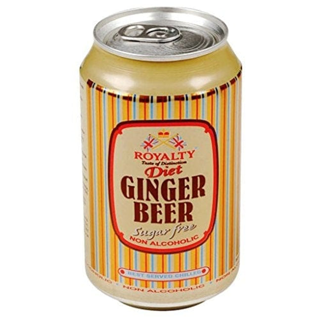 Royalty Ginger Beer Diet 330ml (Pack of 24)