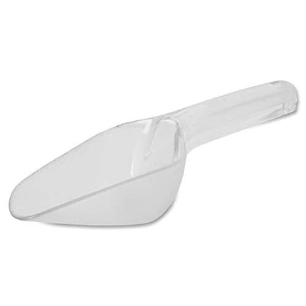 Rubbermaid Commercial Products Ice or Feed Scoop, 6 Ounce, Clear, Use for Freezer Cooler Kitchen