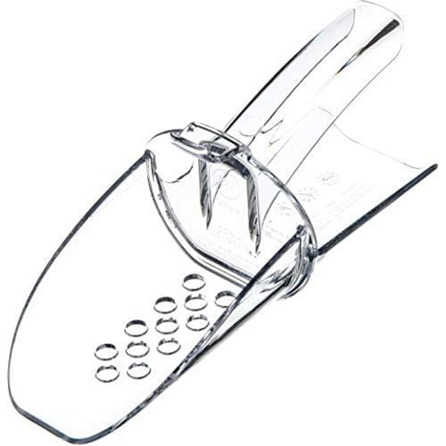 San Jamar SI4550 Banquet Saf-T-Scoop Ice Scoop, 4-6 oz (118-177 ml)