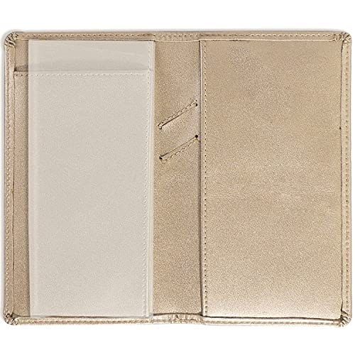 Leather Checkbook Cover for Men and Women, PU Leather Check Book